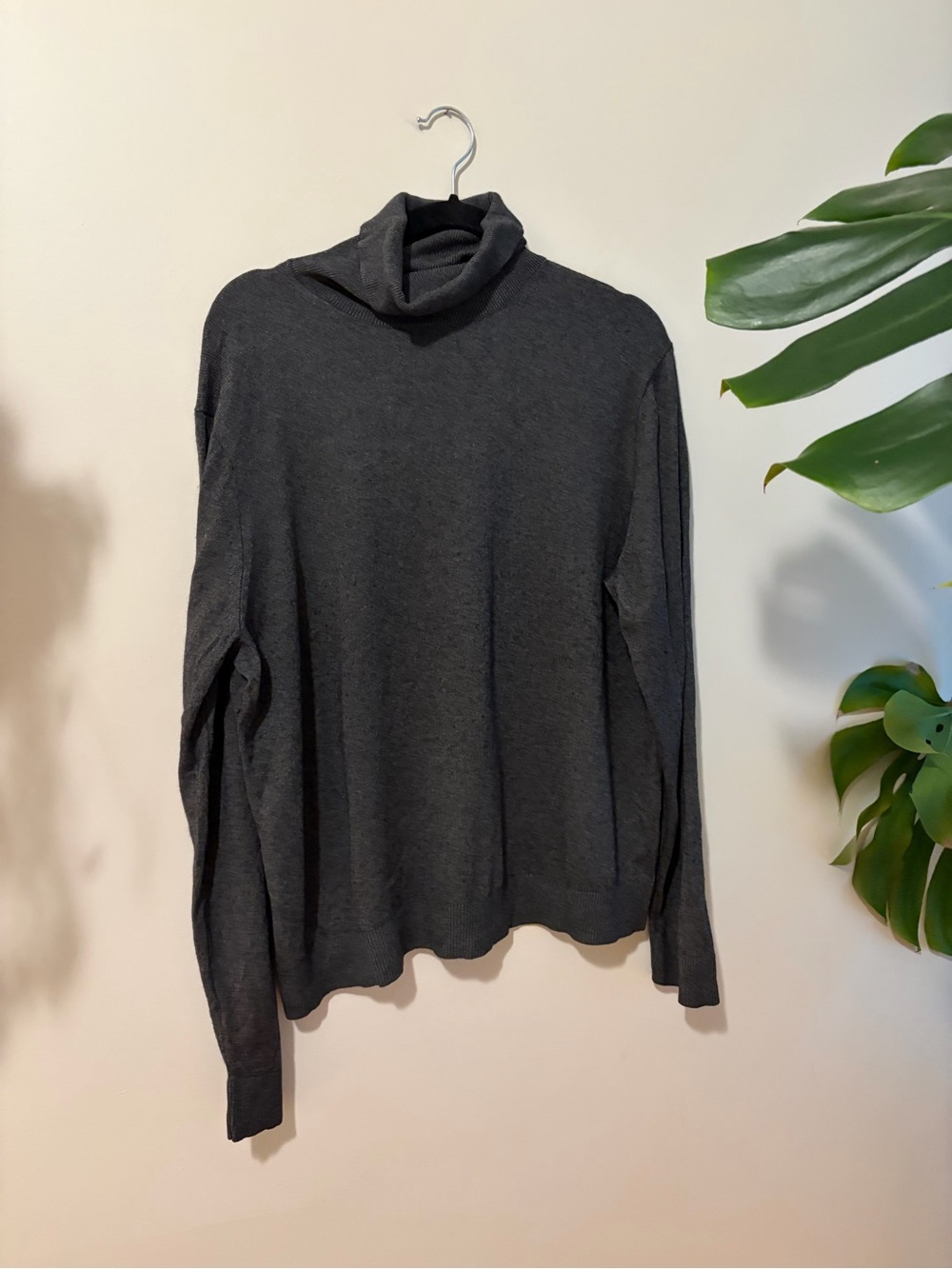Banana Republic Silk and Cashmere Turtleneck Sweater
